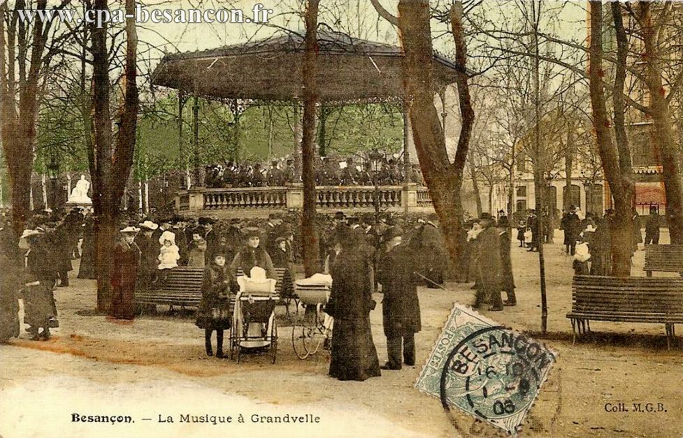 Besançon. - La Musique à Granvelle